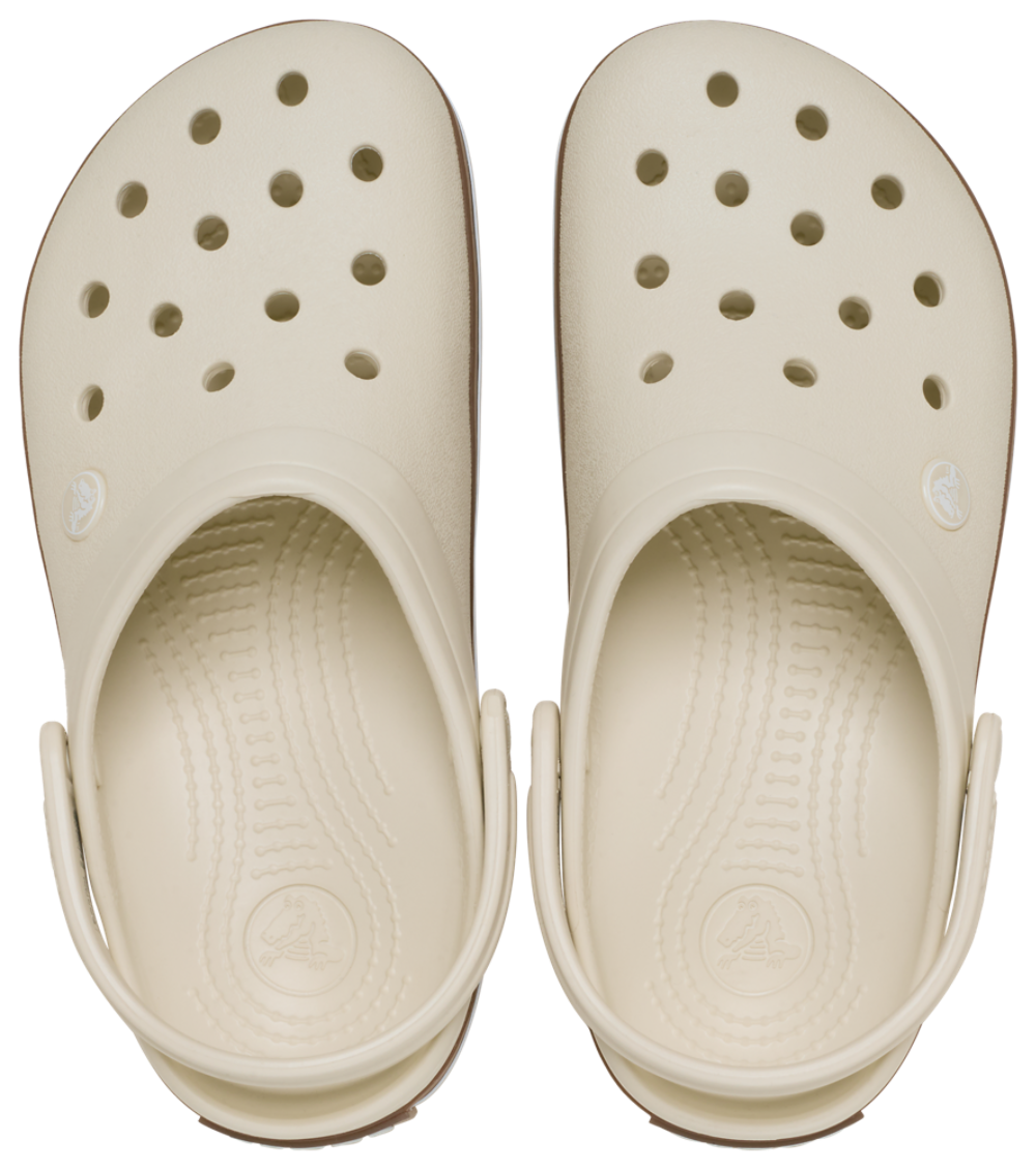 Crocs Crocband Gum Clog - Men's — Summit White — view 4