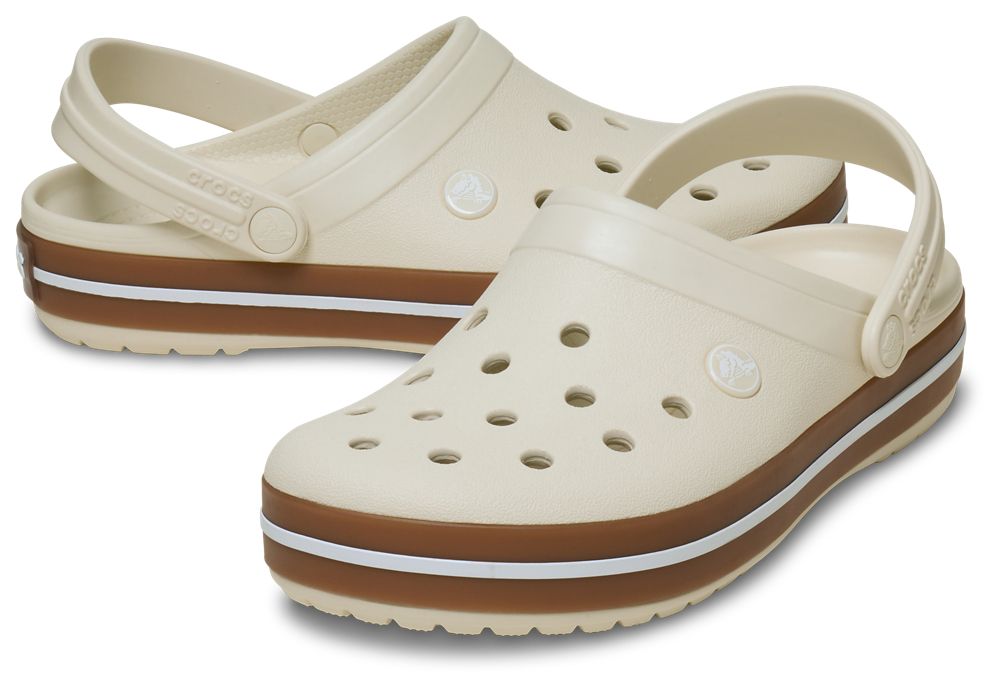Crocs Crocband Gum Clog - Men's — Summit White — view 6