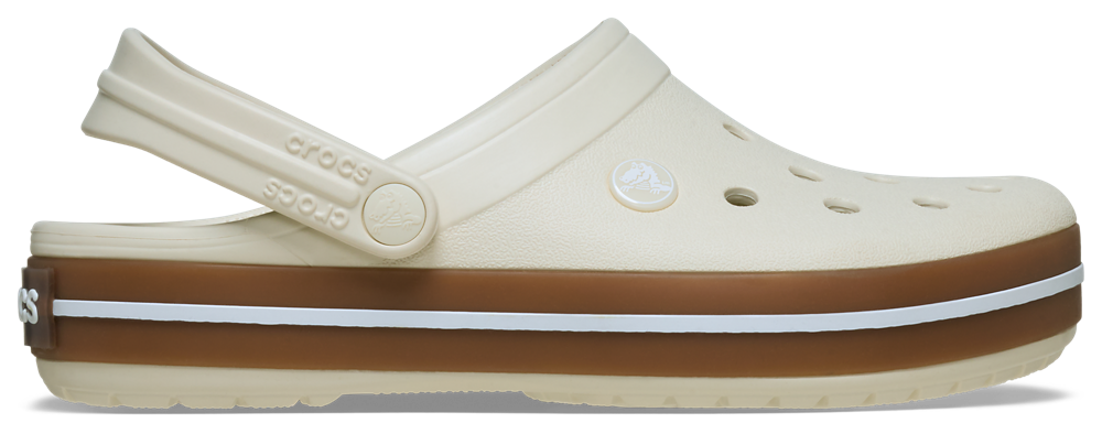 Crocs Crocband Gum Clog - Men's — Summit White — view 7