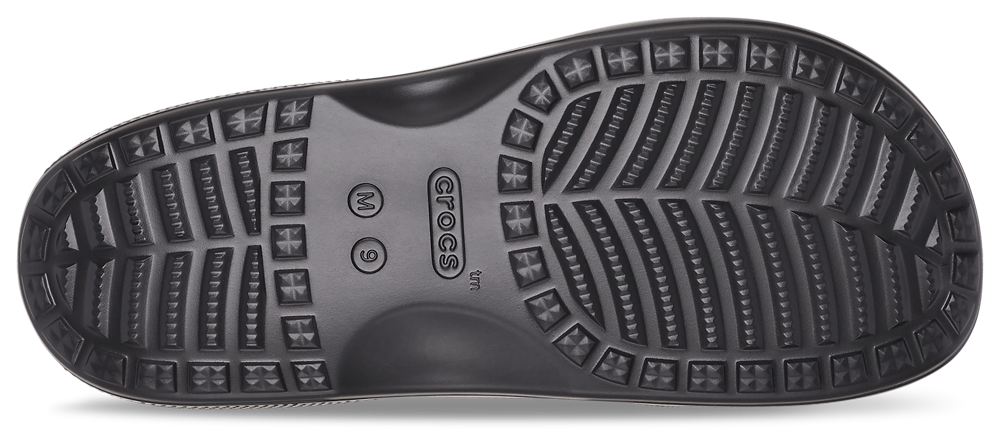 Crocs Saturday Slide - Men's — Black/Black — view 5