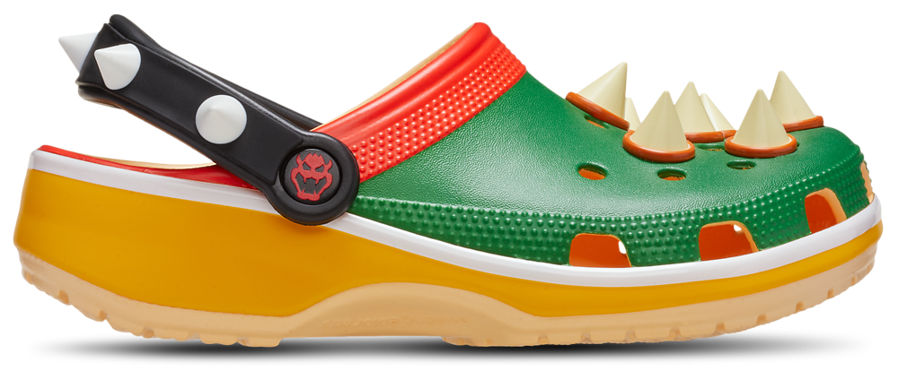 Crocs Bowser Classic Clogs - Men's — Multi/Green — view 2