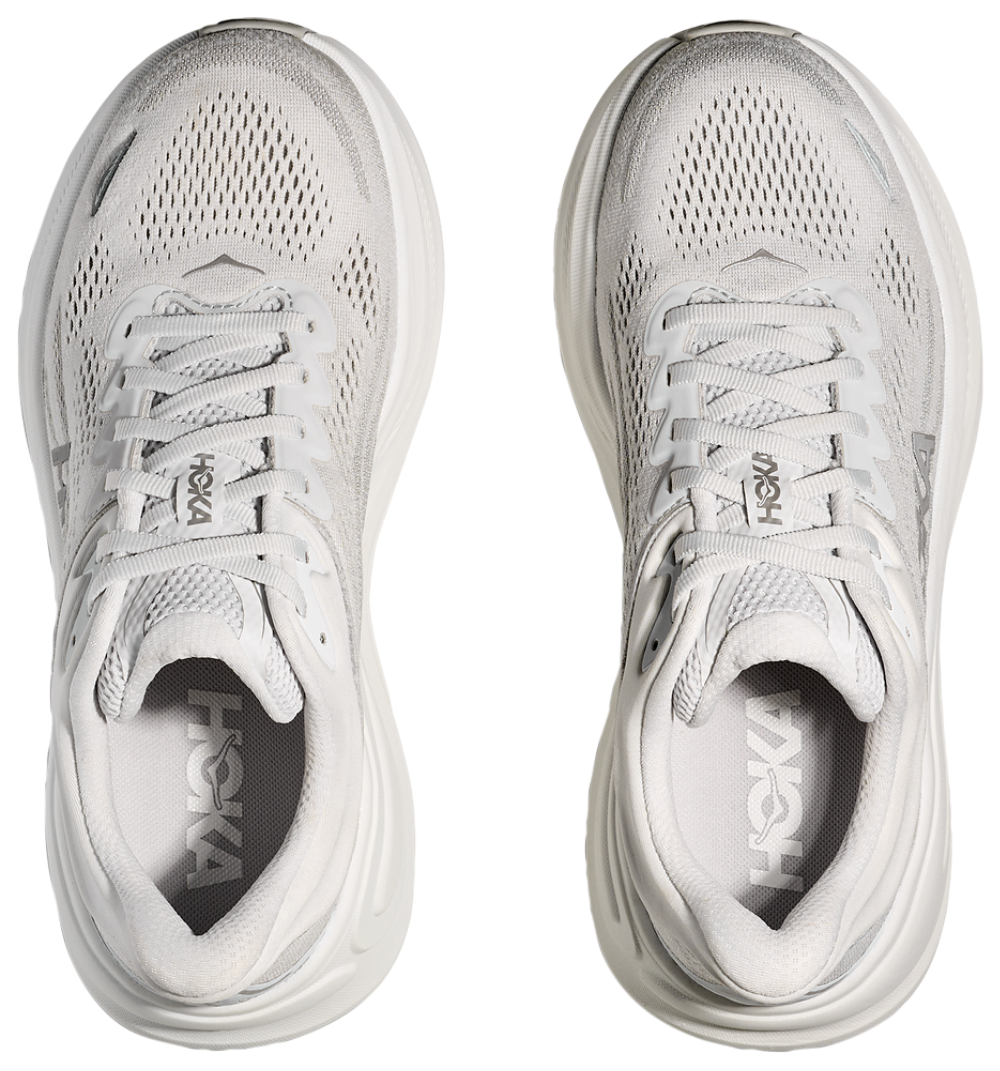 HOKA Bondi 9 - Women's — Stardust/Silver — view 4