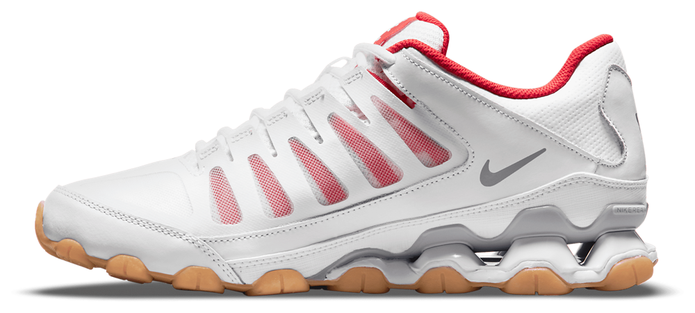 Nike REAX 8 TR Mesh - Men's — White/White/Wolf Grey — view 2