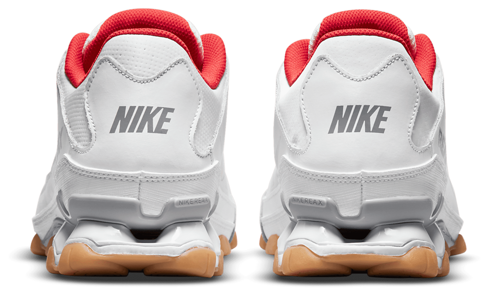 Nike REAX 8 TR Mesh - Men's — White/White/Wolf Grey — view 3