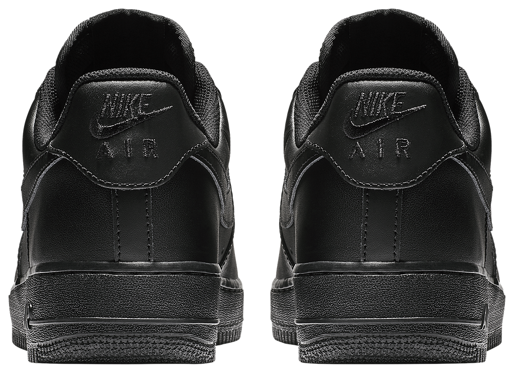 Nike Air Force 1 '07 - Men's — Black/Black — view 4