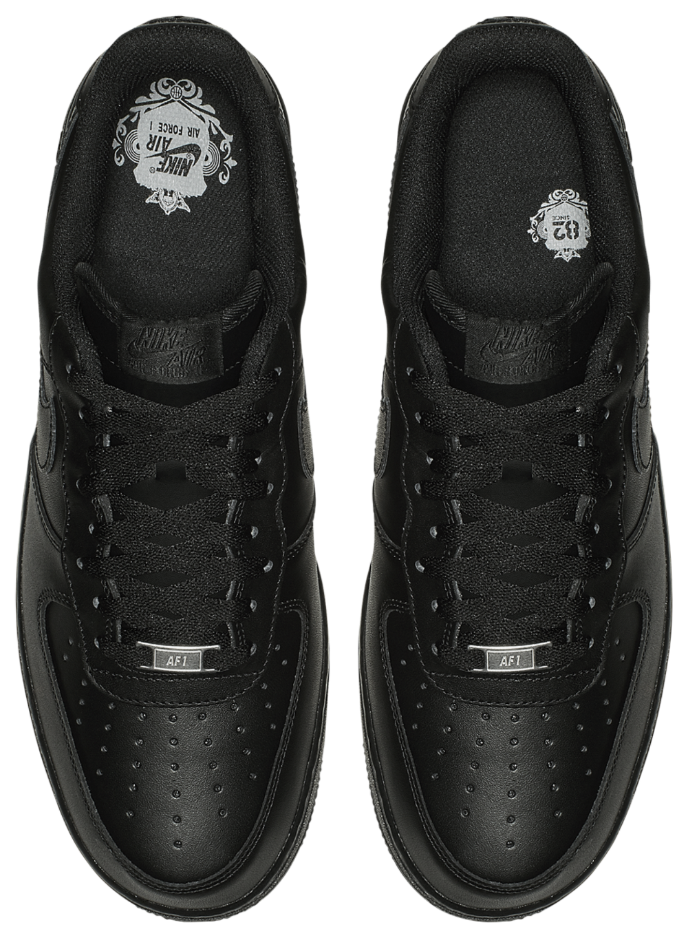 Nike Air Force 1 '07 - Men's — Black/Black — view 5