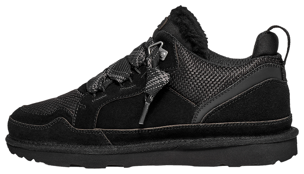UGG Lowmel - Boys' Grade School — Black/Black — view 2