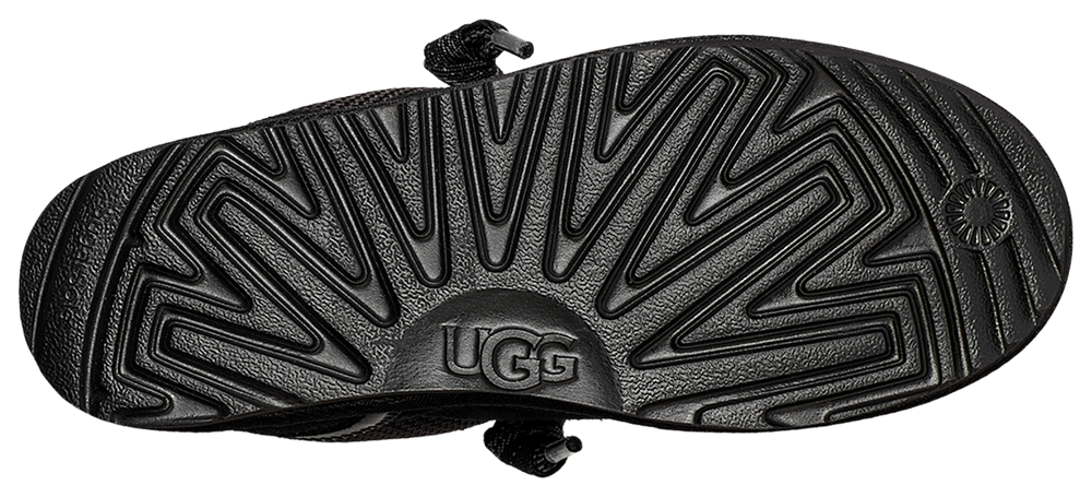 UGG Lowmel - Boys' Grade School — Black/Black — view 5