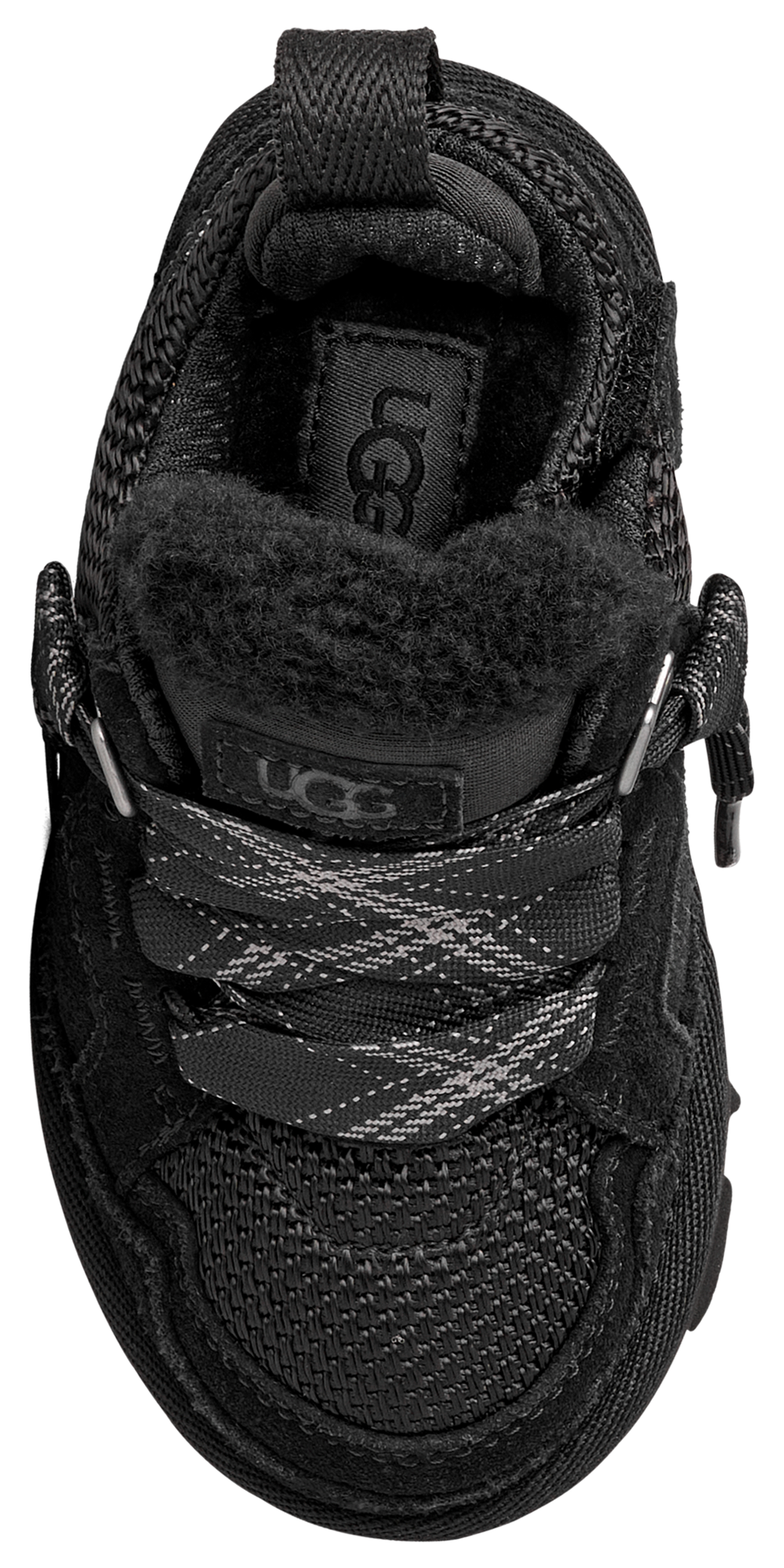 UGG Lowmel - Girls' Toddler — Black/Black — view 4