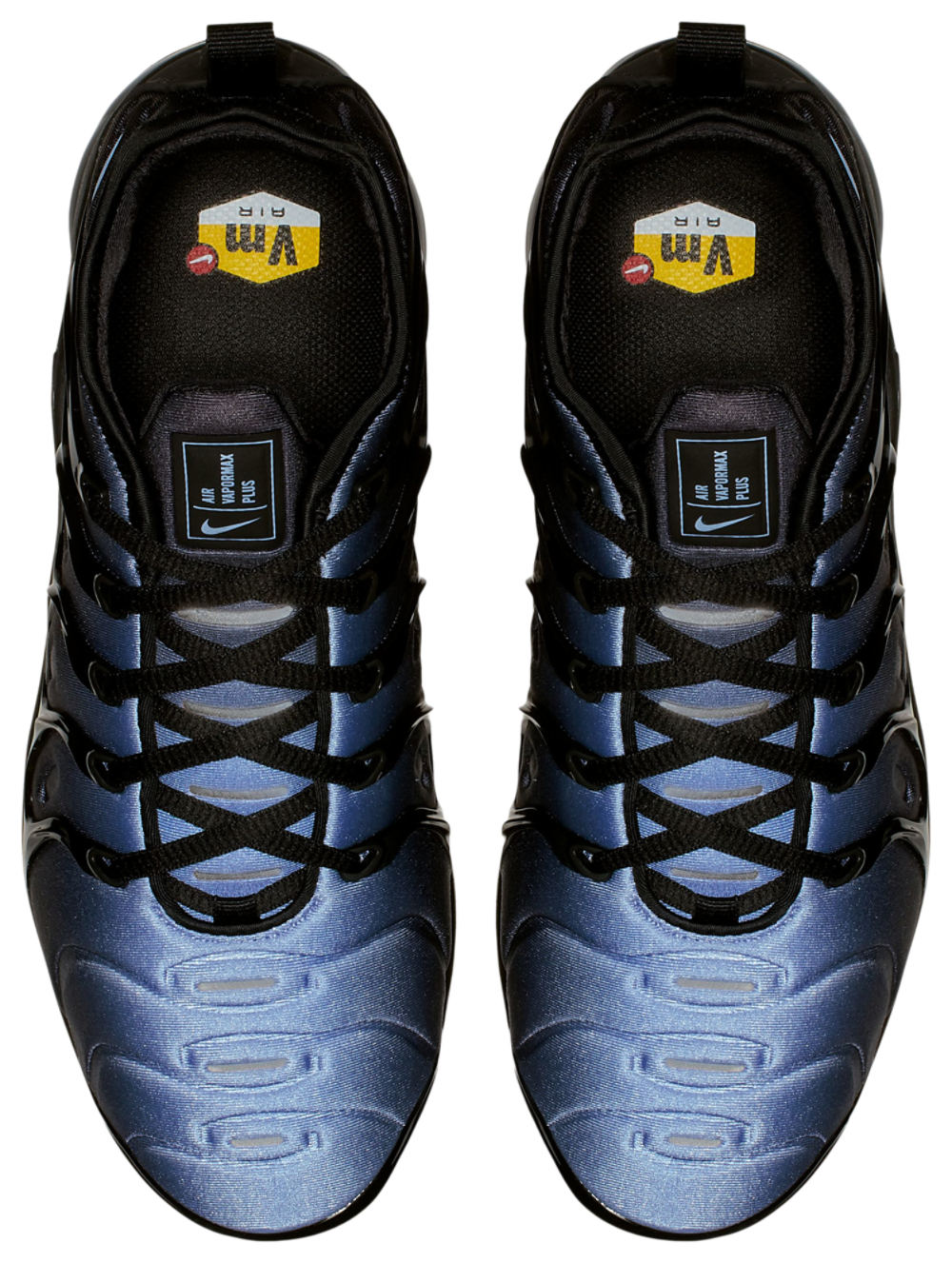 Nike Air Vapormax Plus - Men's — Black/Aluminum — view 4