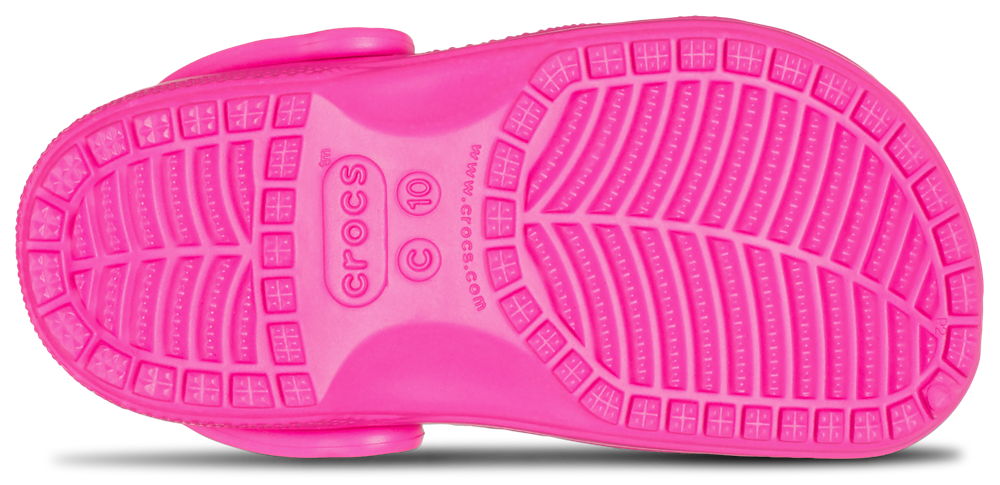 Crocs Classic Clogs - Girls' Toddler — Pink/Pink — view 4