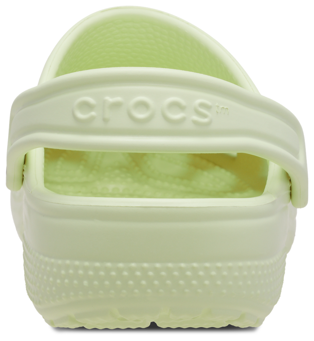 Crocs Classic Clogs - Girls' Grade School — Frothy Green/Green — view 2