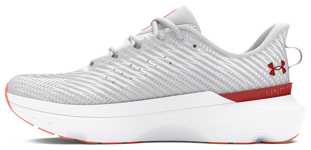 Under Armour Infinite Pro - Men's — White/Halo Grey/Earthen Orange — view 2