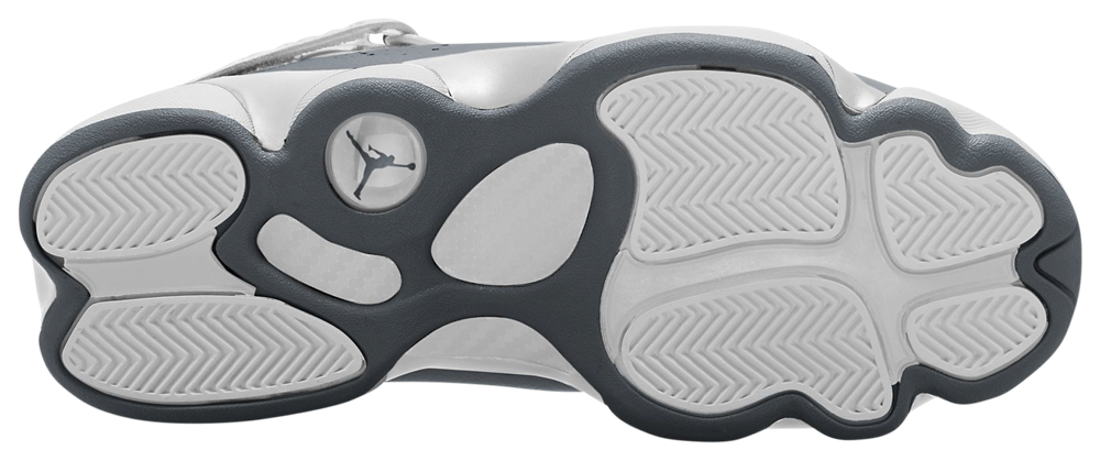 Jordan 6 Rings - Men's — White/White/Cool Grey — view 4
