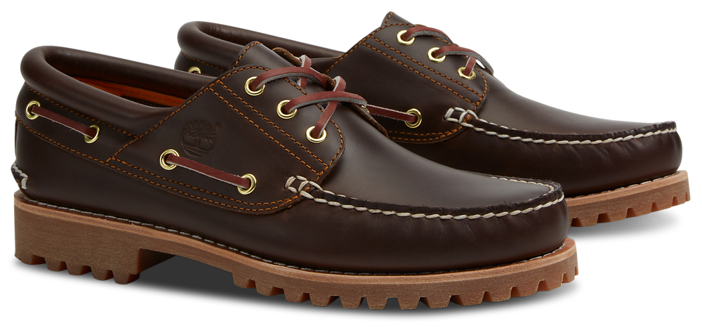 Timberland Authentics 3-Eye Boat Shoe - Men's — Brown — view 6
