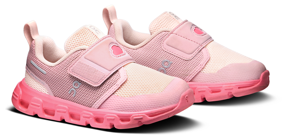 On Cloud Dash - Boys' Toddler — Pink/Pink — view 6