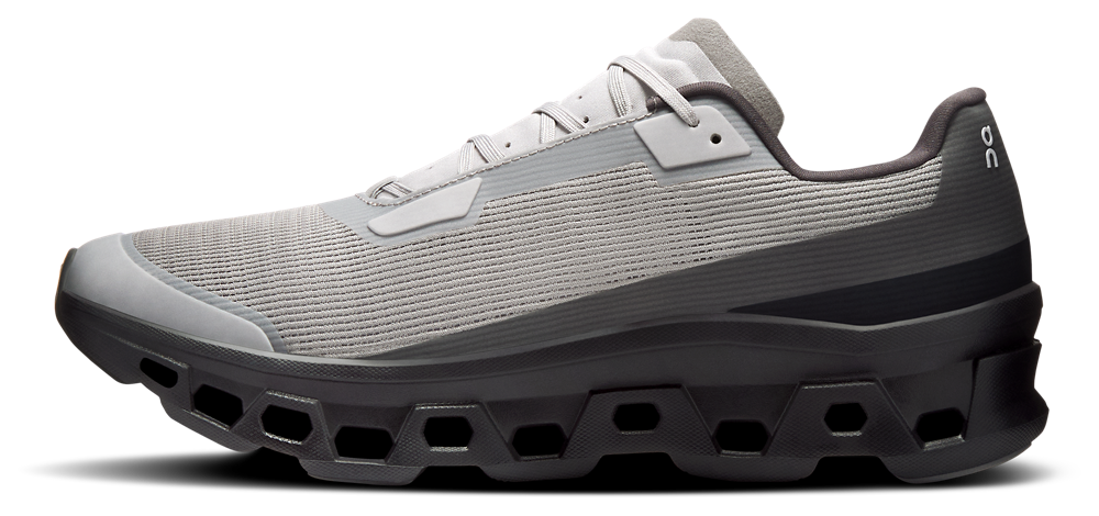 On Cloudmonster Void - Men's — Alloy/Black — view 2