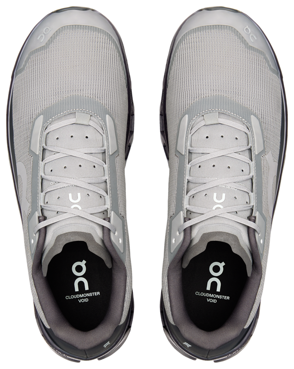 On Cloudmonster Void - Men's — Alloy/Black — view 4