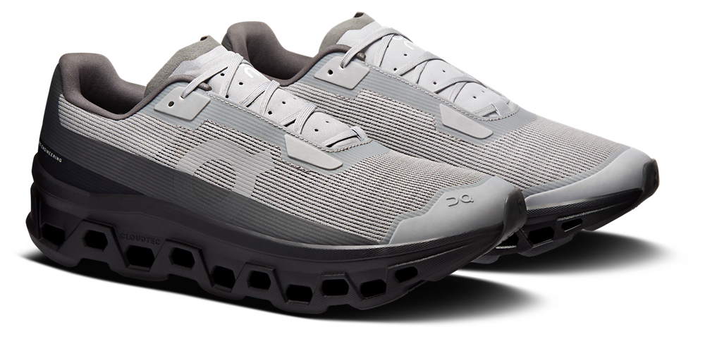 On Cloudmonster Void - Men's — Alloy/Black — view 6