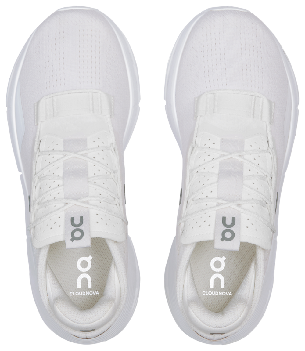On Cloudnova 2 - Women's — White/White — view 4