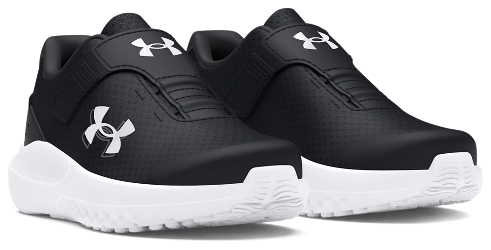 Under Armour Surge 4 - Boys' Toddler — Anthracite/White/Black — view 3