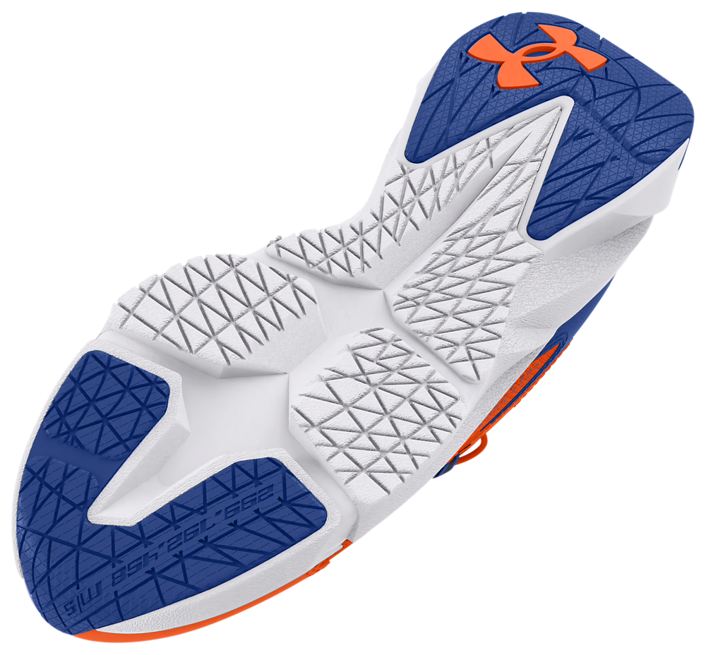 Under Armour Scramjet 6 - Boys' Grade School — Orange Blast/Tech Blue/Orange Blast — view 5