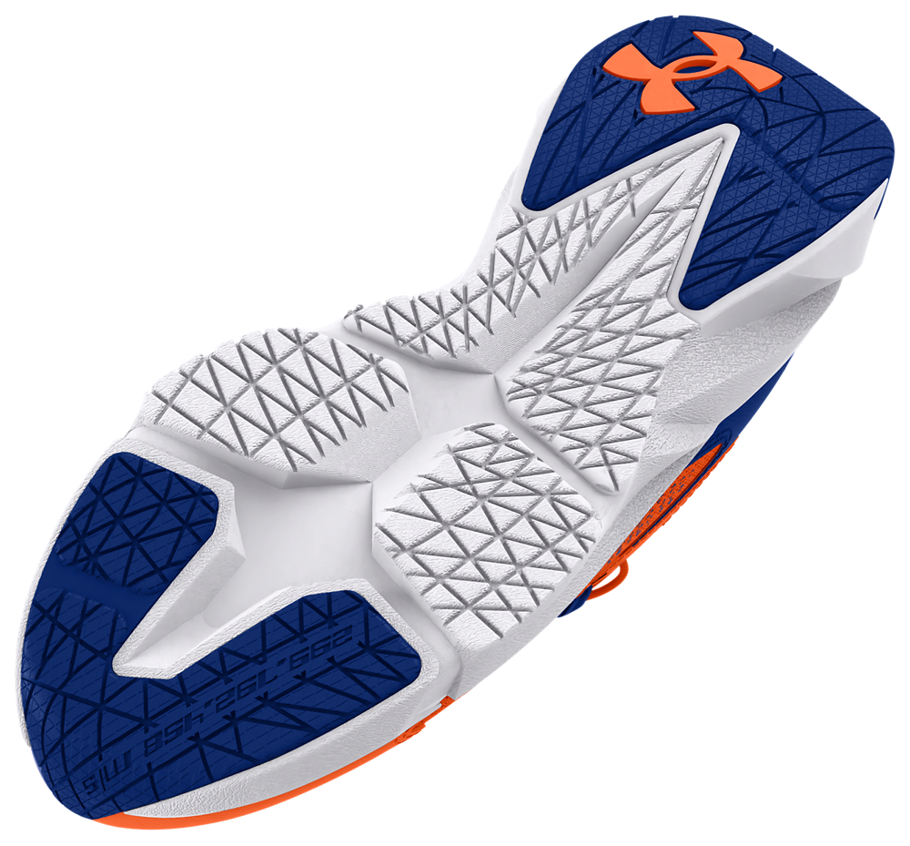 Under Armour Scramjet 6 AL - Boys' Preschool — Orange Blast/Tech Blue/Orange Blast — view 5
