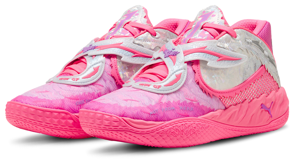 PUMA MB.05 World Tour - Men's — Pure Magenta/Sun Struck — view 6