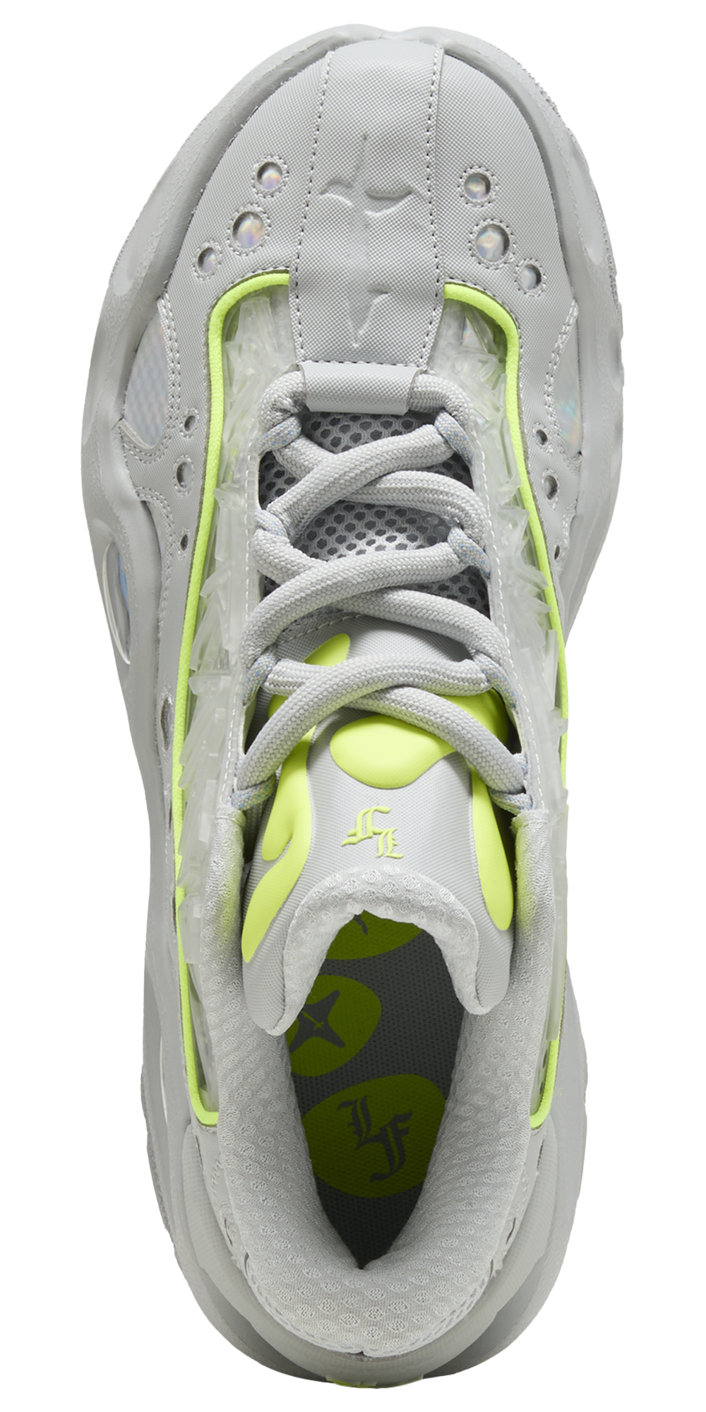 PUMA LaFrance RNR Solar - Men's — Gray/Volt/Blue — view 4