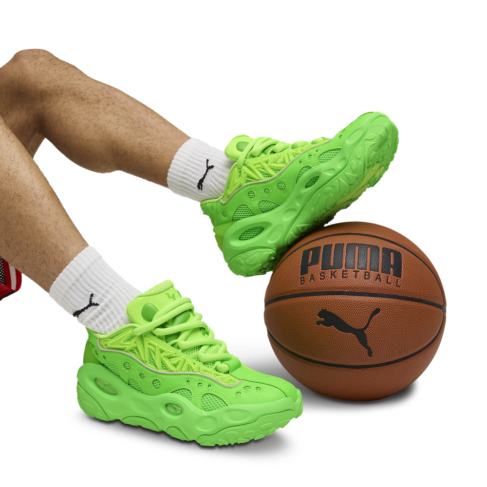 PUMA LaFrance RNR Bonds - Men's — Green Glare/Green/Fluorescent Green — view 8