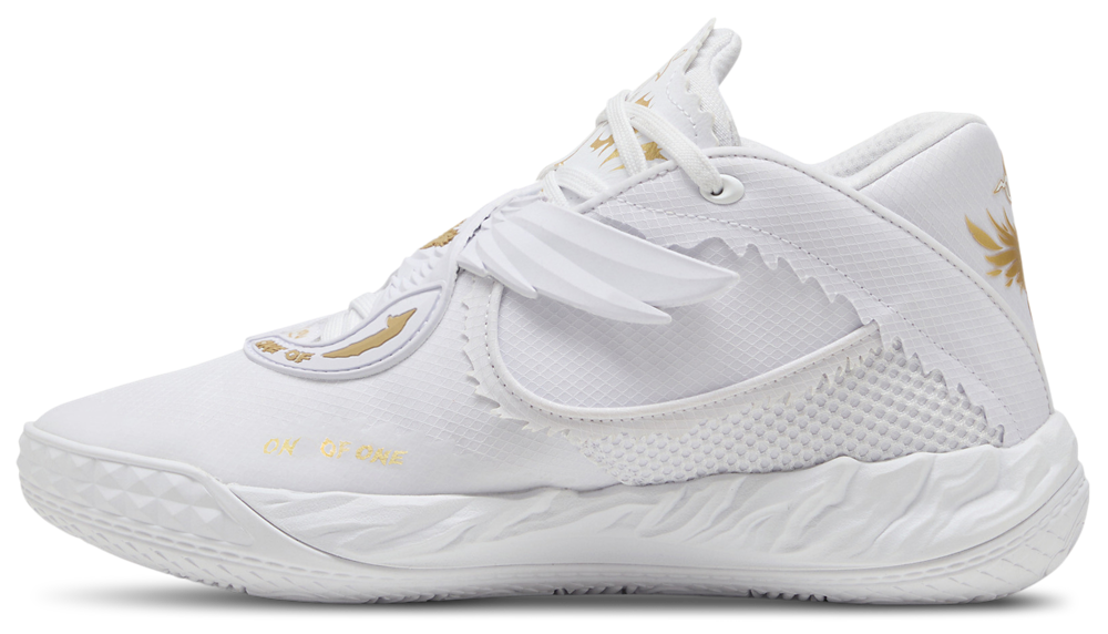 PUMA MB.05 - Men's — White/Gold — view 2
