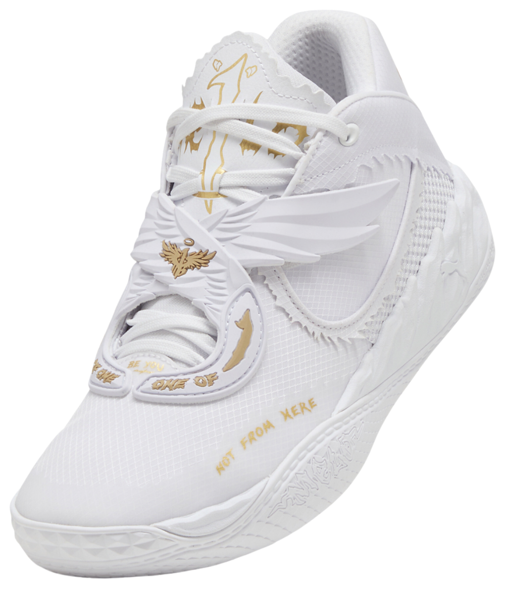 PUMA MB.05 - Men's — White/Gold — view 7