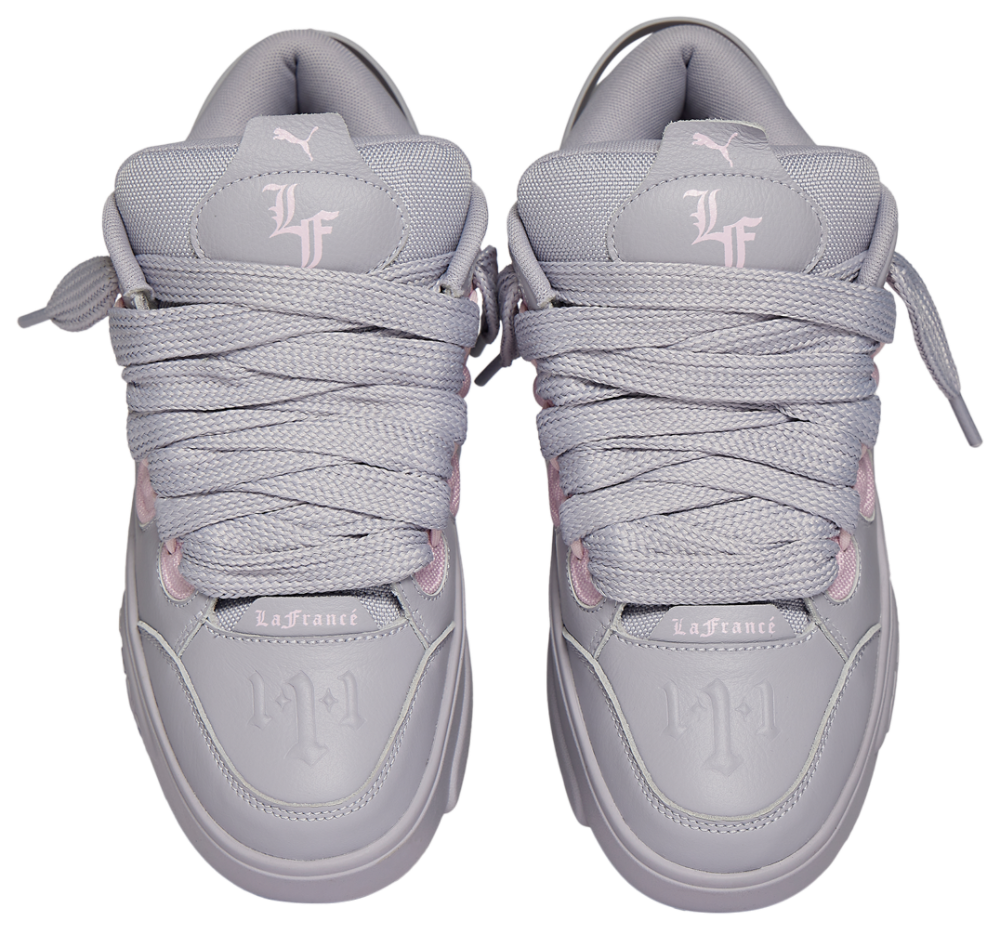PUMA LaFrance Wolf - Men's — Vibrant Silver/Silver Mist/Pink — view 4