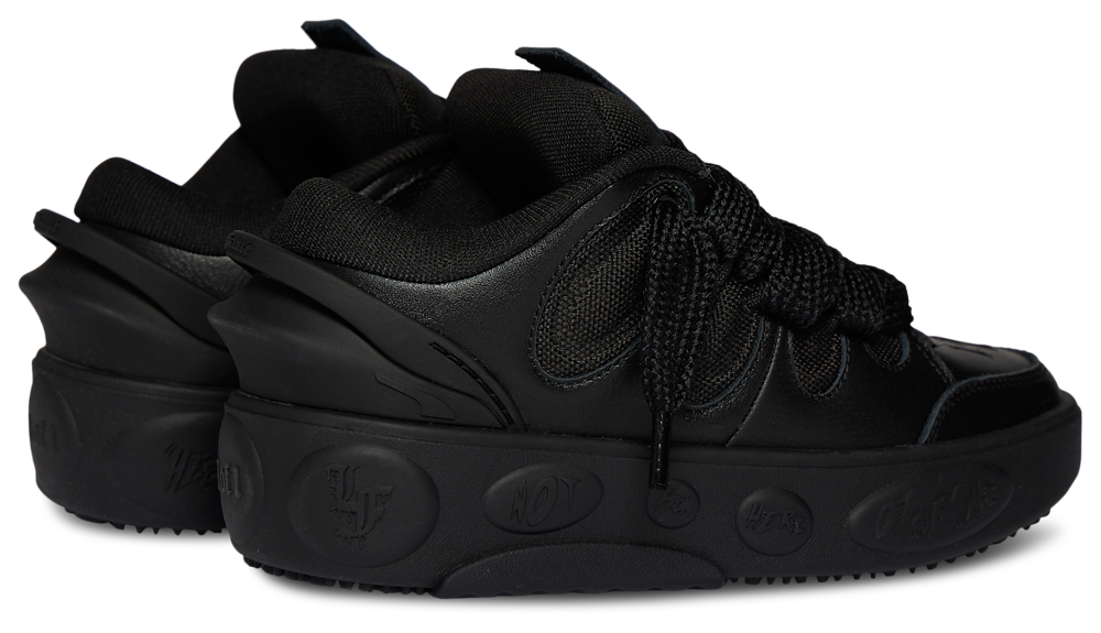 PUMA La France - Boys' Grade School — Black/Black — view 3