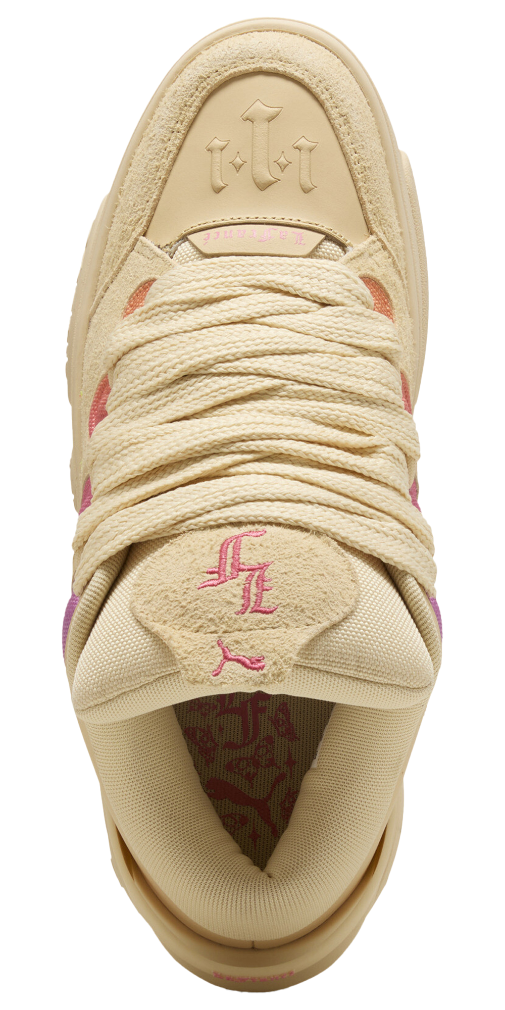 PUMA LaFrance Bright Lights - Men's — Orange/Tan/Purple — view 4