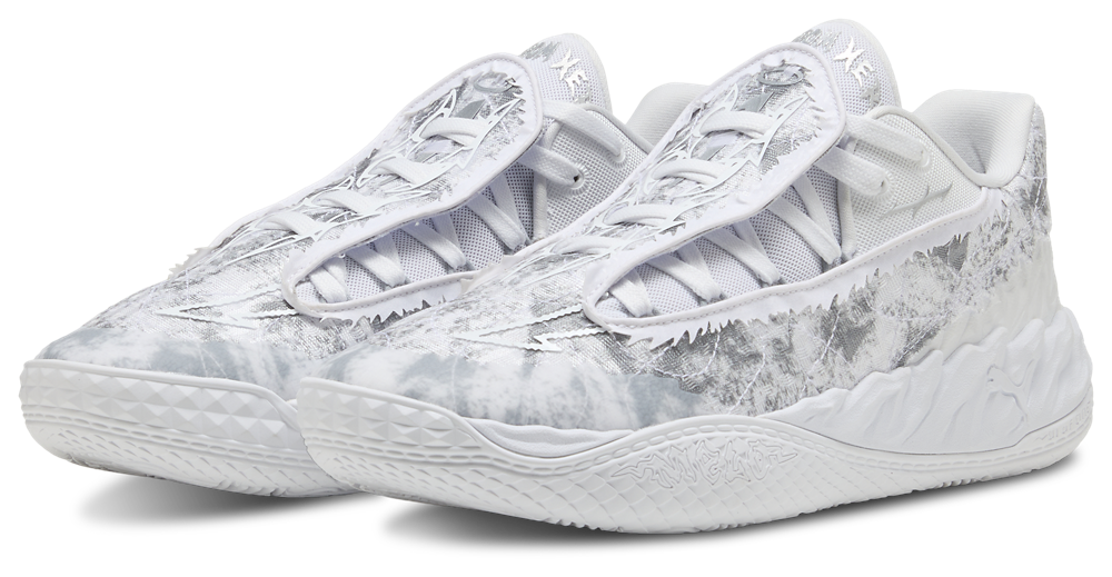 PUMA MB.05 Low Team - Men's — White/Grey — view 6