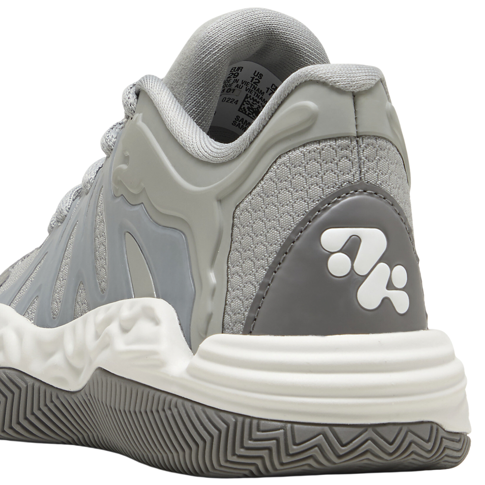 PUMA Hali 1 - Boys' Preschool — Grey Echo/Feather Grey — view 3