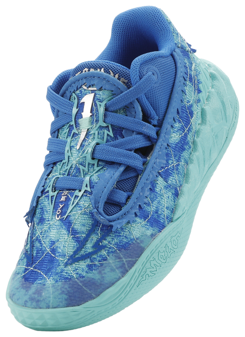 PUMA Mb.05 Lo Team - Boys' Preschool — Ultra Blue/Intense Mint — view 4