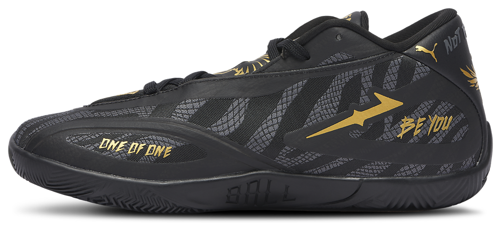 PUMA MB.06 Orbit - Men's — Black/Gold — view 2