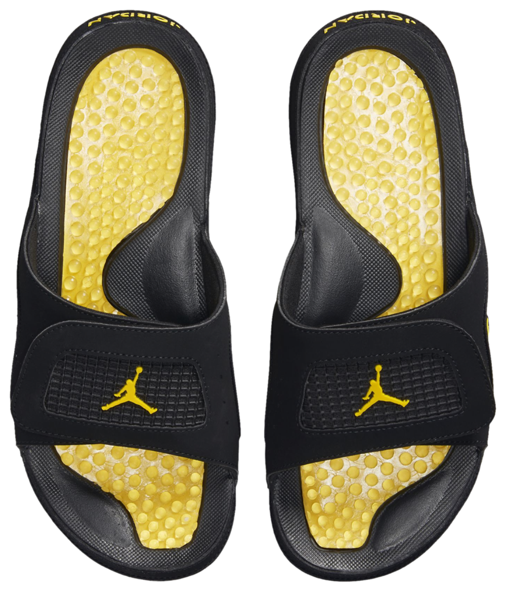Jordan Retro 4 Hydro - Men's — Yellow/Black — view 2