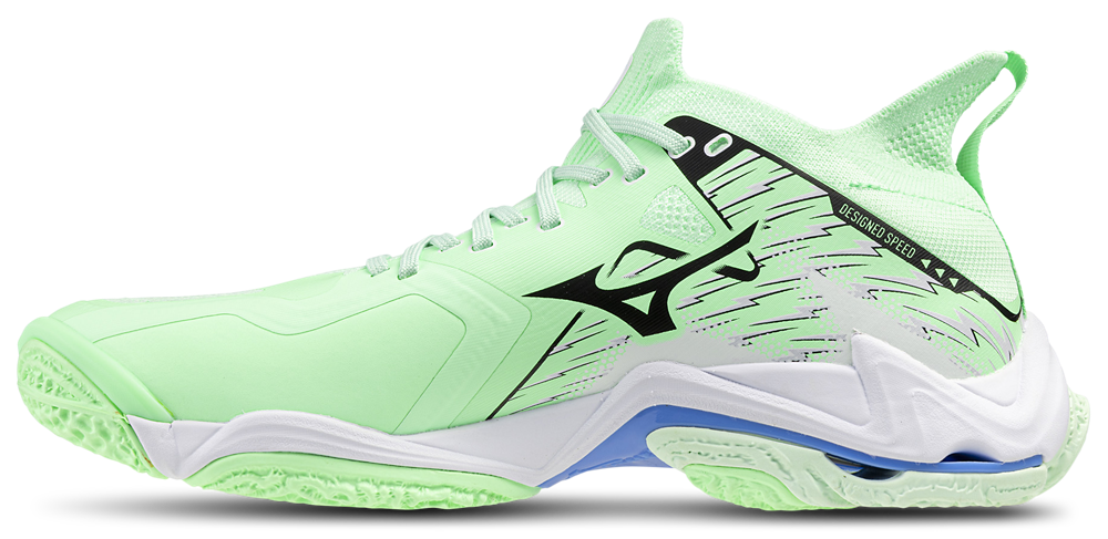 Mizuno Wave Lightning NEO 3 - Men's — Neo Mint/White — view 2