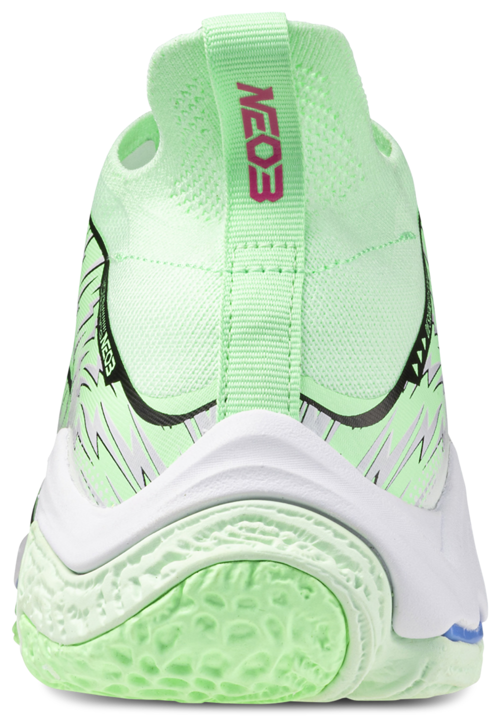 Mizuno Wave Lightning NEO 3 - Men's — Neo Mint/White — view 3