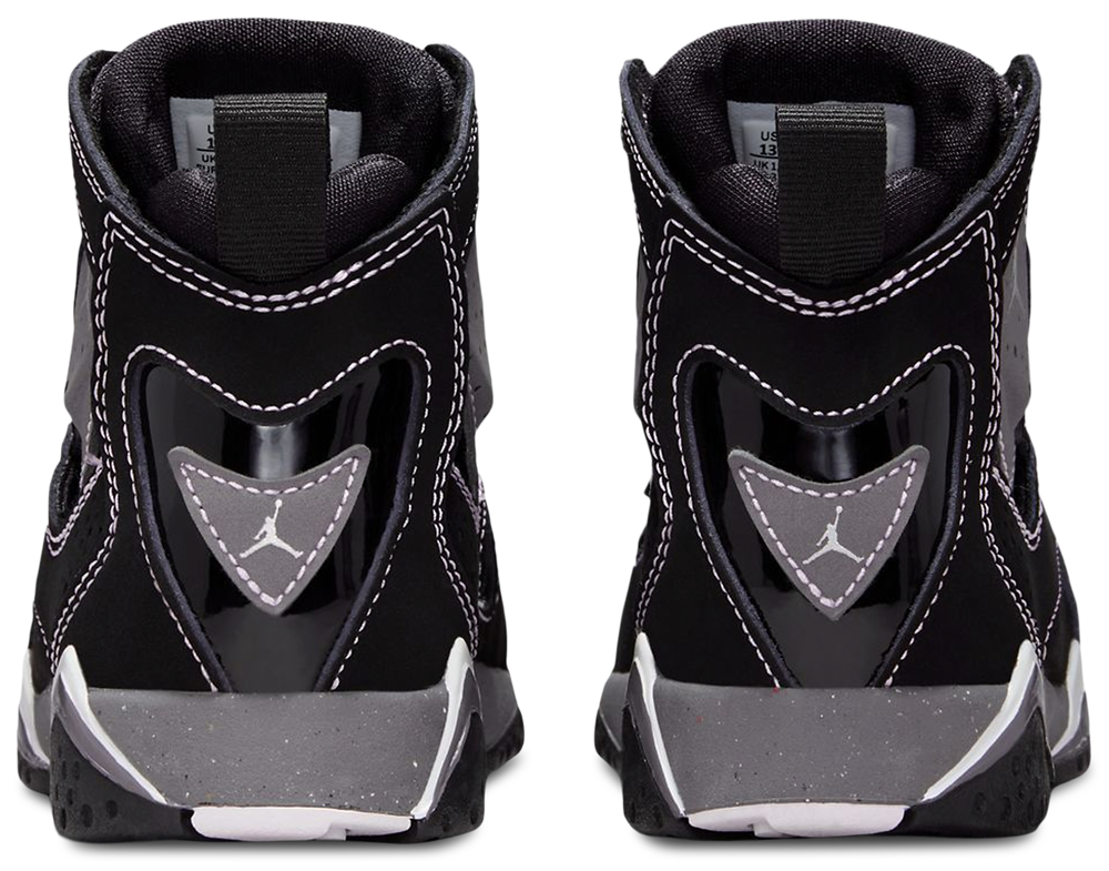 Jordan True Flight - Boys' Preschool — Silver/Black — view 3