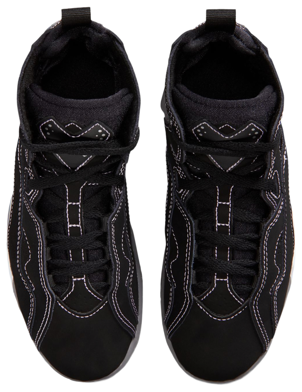 Jordan True Flight - Boys' Preschool — Silver/Black — view 4