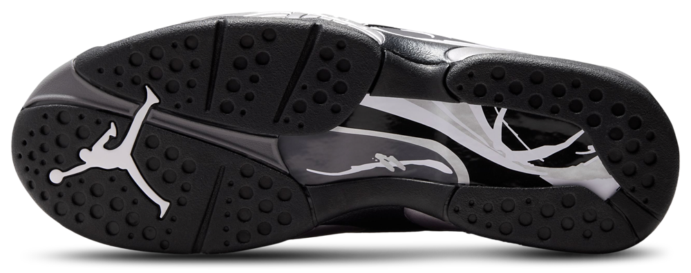 Jordan Retro 8 - Men's — Chrome/Black — view 5