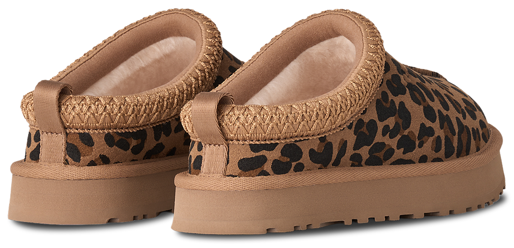 UGG Tazz Spotted - Girls' Grade School — Black/Tan — view 3