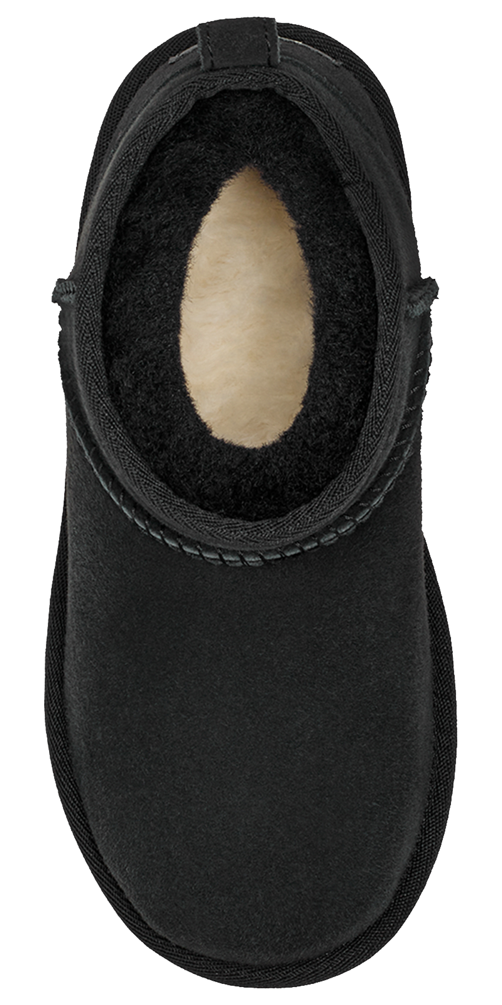 UGG Classic Ultra Mini - Girls' Grade School — Black — view 5
