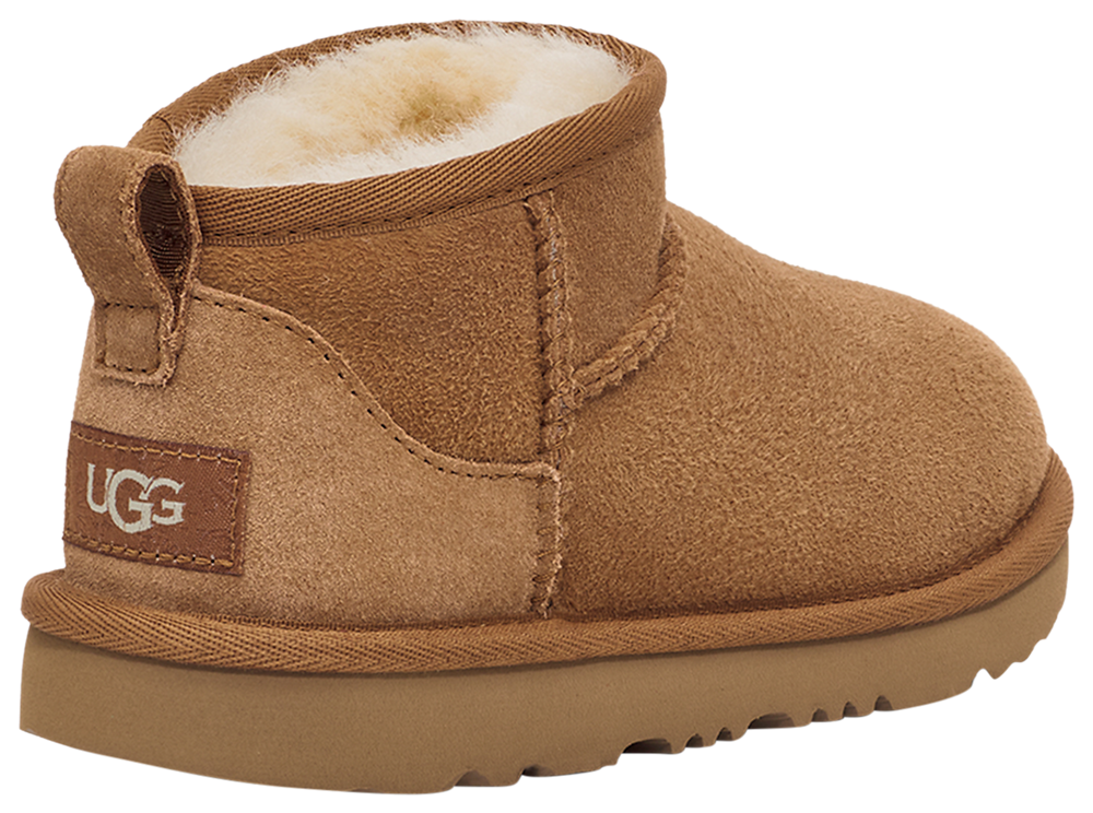 UGG Classic Ultra Mini - Girls' Grade School — Chestnut — view 3