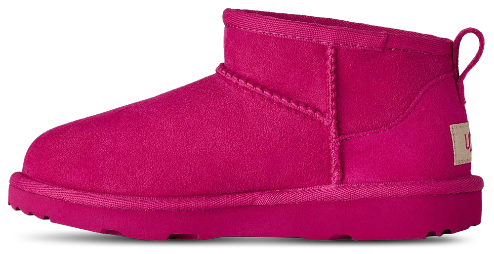UGG Classic Ultra Mini - Girls' Preschool — Pink/Pink — view 2