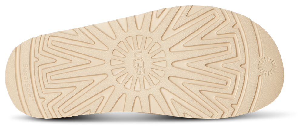 UGG Goldenstar Cross Slide - Women's — Driftwood — view 5